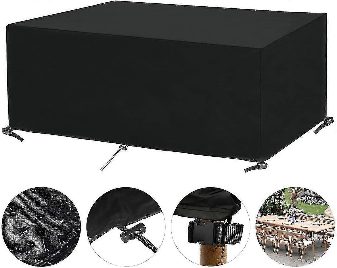 Trädgårdsmöbelöverdrag Andningsbart Vattentätt Överdrag Trädgårdsmöbelpresenning Skyddsöverdrag (200 X 160 X 70 cm)