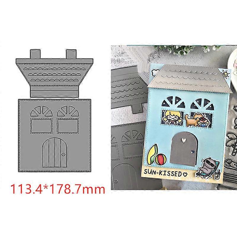 Twist-n-pop surprise cinématique shadow box sweet home montagne paysage découpe matrices pour bricolage scrapbooking artisanat cartes 2021 Nouveau