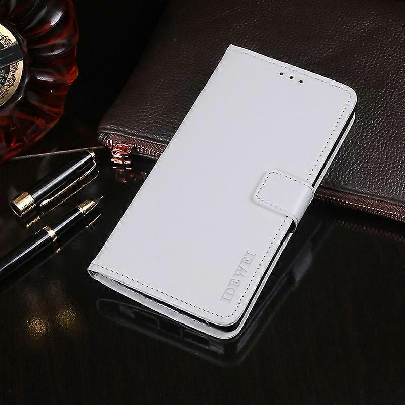 For Galaxy M31 idewei Crazy Horse Texture Leather Case