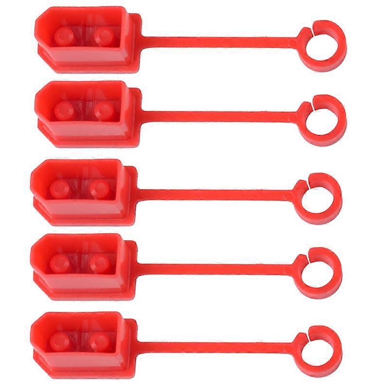 5 /10 pcs Red Orange XT60 Plug Rubber Terminal Insulated Protective Cover Caps Case Suitable for Rc Lipo Battery