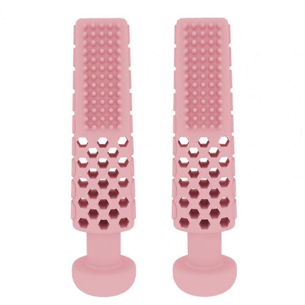 2 PCS Washing Board Toothpaste Shape Bite Toys