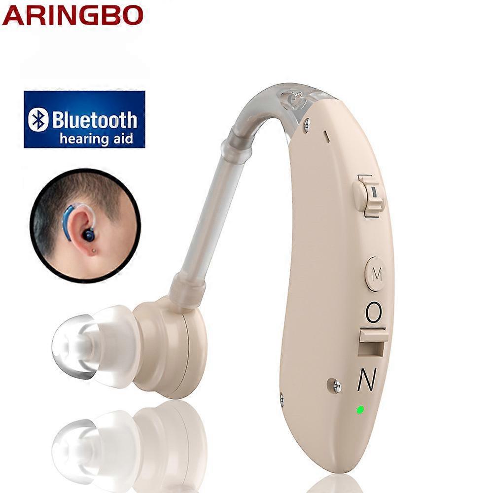 Portable Best Mini Rechargeable Hearing Aid Digital BTE Hearing Aids Adjustable Tone Sound Amplifier Deaf Elderly Audifonos
