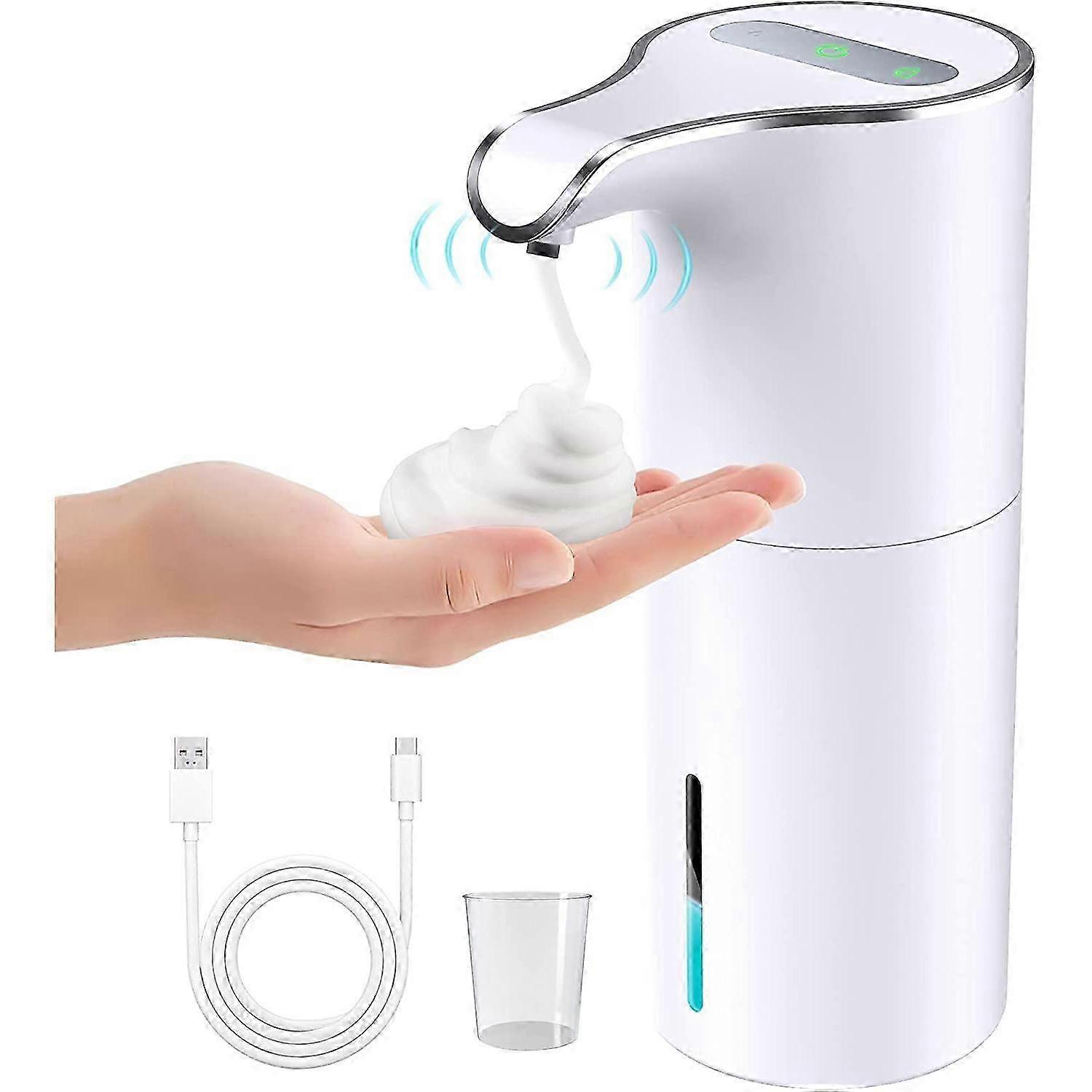 450Ml αυτόματος διανομέας σαπουνιού touchless foaming διανομέας σαπουνιού επαναφορτιζόμενος αδιάβροχος διανομέας σαπουνιών αφρού