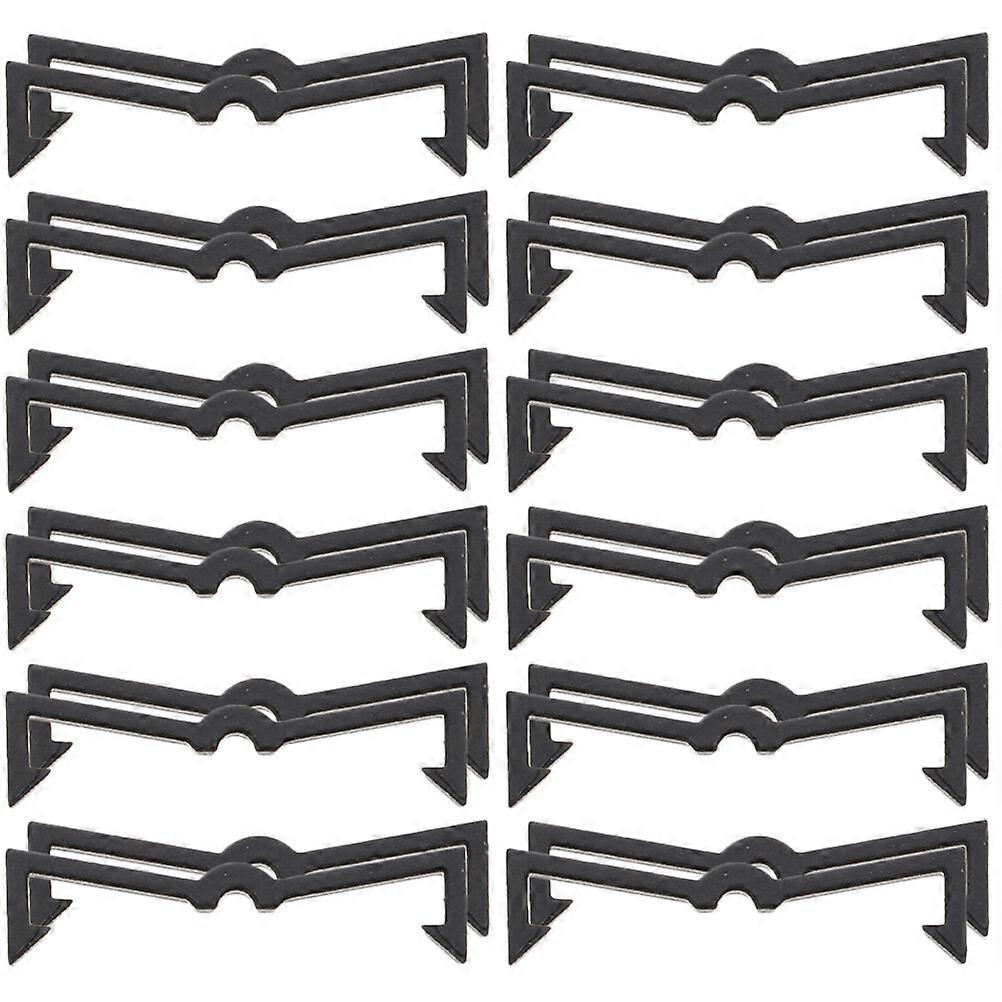 50pcs Plastic Pegboard Hook Locks Pegboard Hook Secure Clips Peg Board Hook Accessories