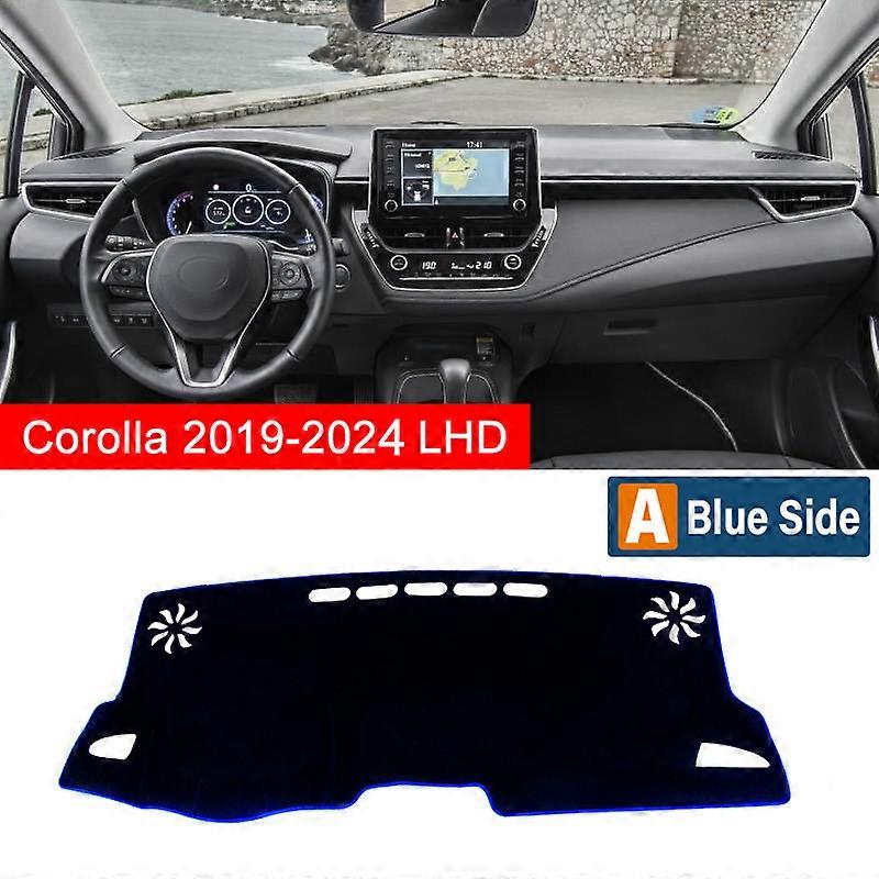 Coques De Rétroviseur Extérieur Chrome/Fibre De Carbone Pour Toyota Corolla E210 (2019-2024) - Paire