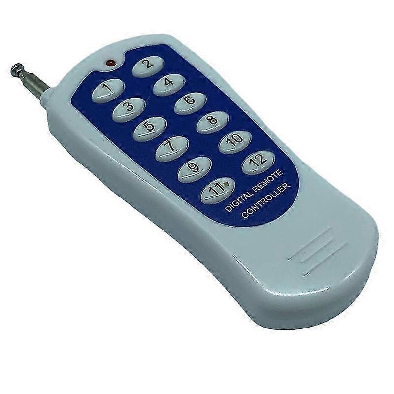 1000M 12-Key Wireless Remote Control 315MHz Frequency Universal Switch Remote Control Handle Controller High Power