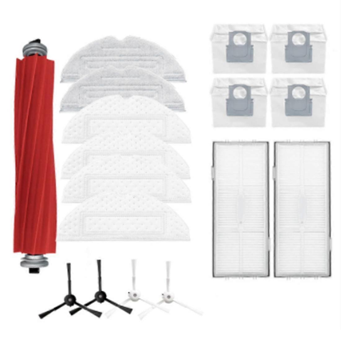 1set For Roborock G10s/g10s Pro Main Brush Side Brush Filter Dust Bag