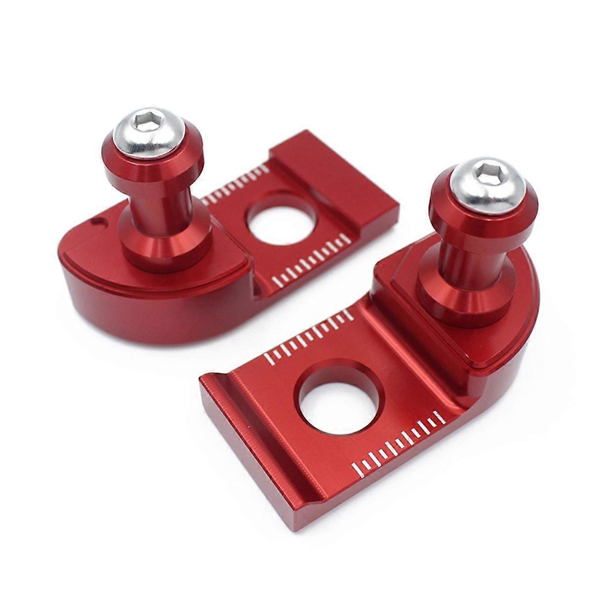 Motorcycle Swingarm Stand Pick Up Chain Adjuster Blocks for Tenere 700 XTZ 700 2019-2024 XSR 900 2016-2021 Red