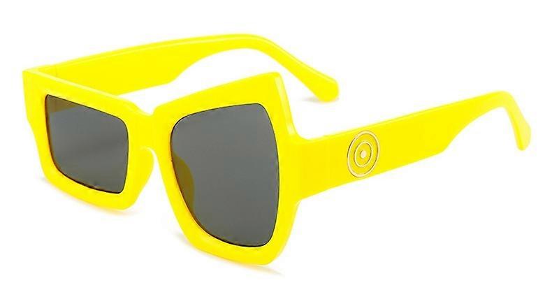 Unique Designer Sunglasses for Fashion Brand Oversized Square Sunglasses Men Women Retro Irregular Modern Glasses 2022