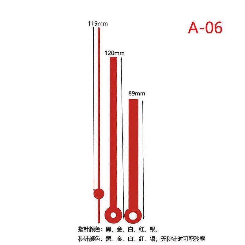 10 Sets Clock Hands Professional DIY Wall Clock Hands Replacement Clock Accessories