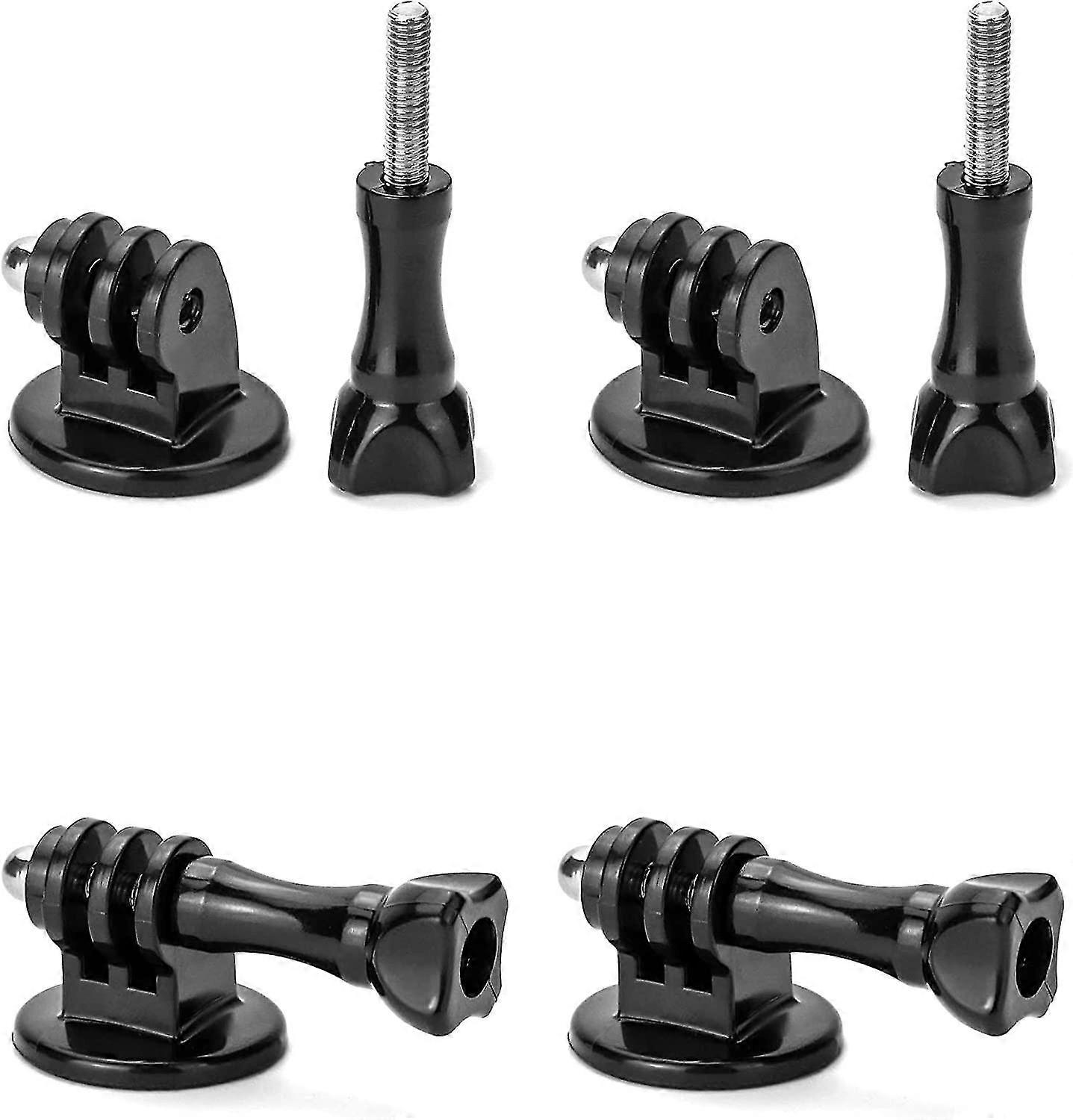 4pcs Tripod Mount Adapter Standard 1/4" With 4x Thumb Screw, Compatible With Gopro Session, Gopro Fusion, Gopro Hero, Gopro Max, Dji Osmo, Sjcam Camer