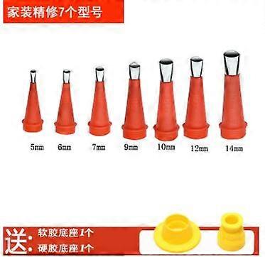 1 Set Caulking Nozzle Assorted Caulking Tool Finishing Caulk Extension Nozzle