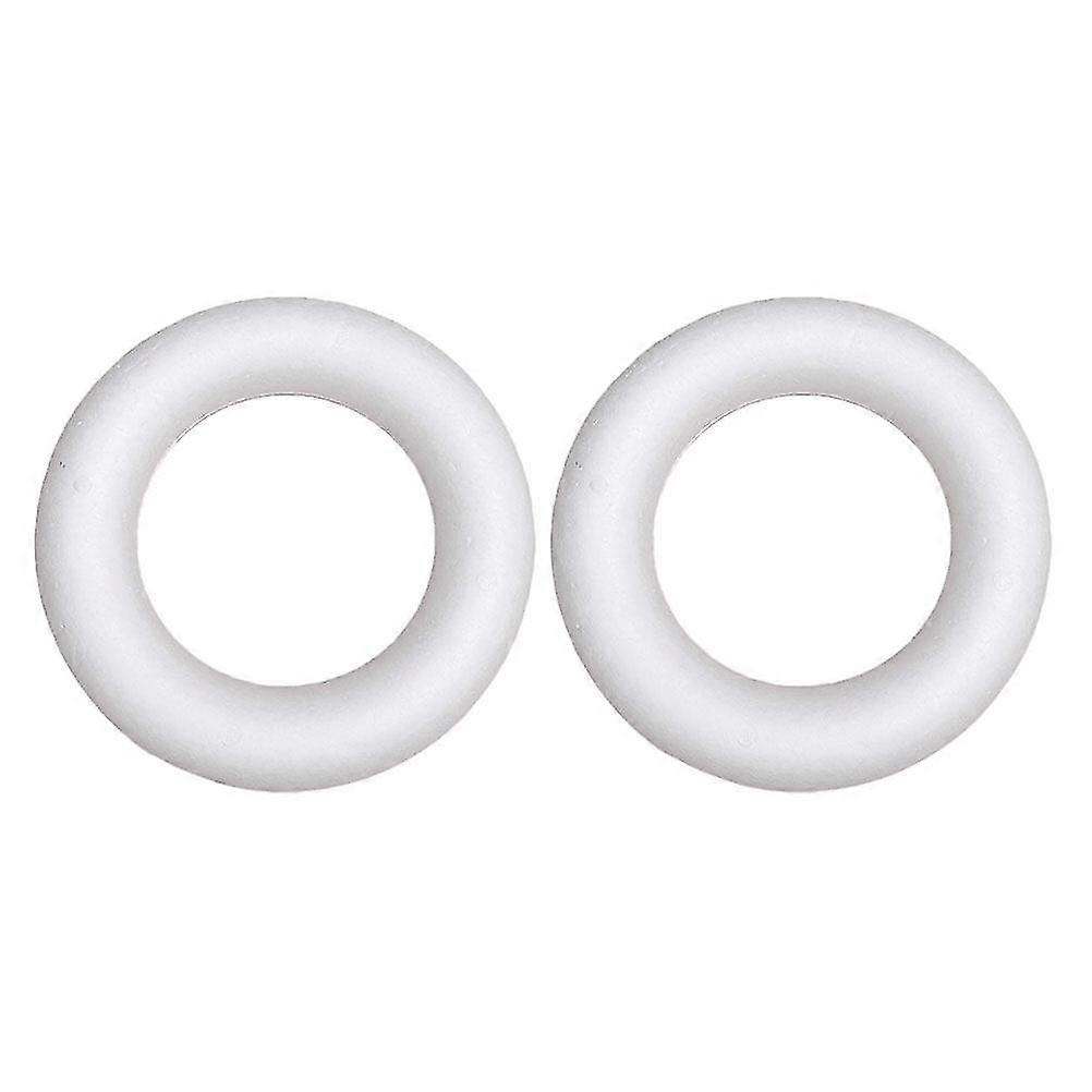 2pcs Light Circular Ring Art Painting Material Model Funny Diy Accessory