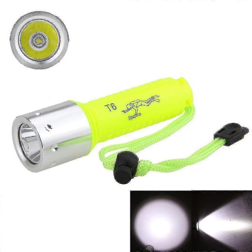 Led Diving Flashlight Rechargeable Outdoor Lighting T6