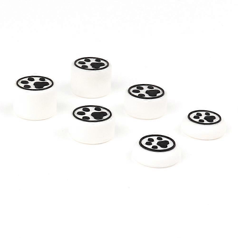 6pcs Paw Thumb Stick Grip Cap Cover For Ps3// / / 360 Controller Joystick Case Accessories(b)