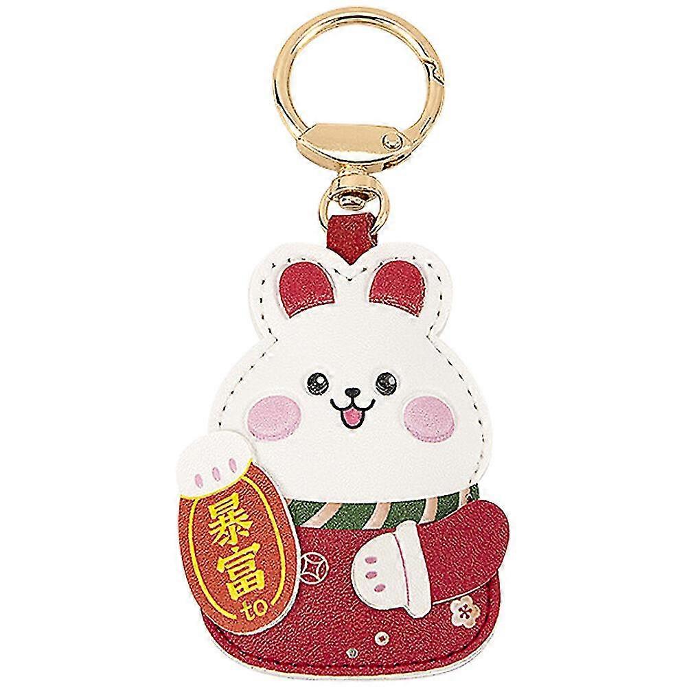 Cartoon Rabbit Keychain Year Of The Rabbit Keychain New Year Keychain Bunny Keychain Decor