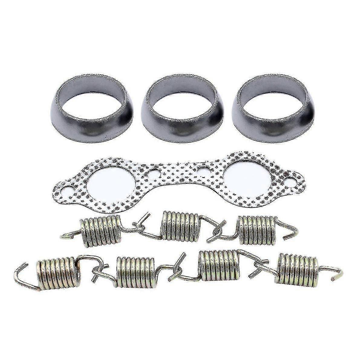 ポラリスレンジャーXP 800 4x4 Efiのための11pcsの排気管ドーナツのガスケット