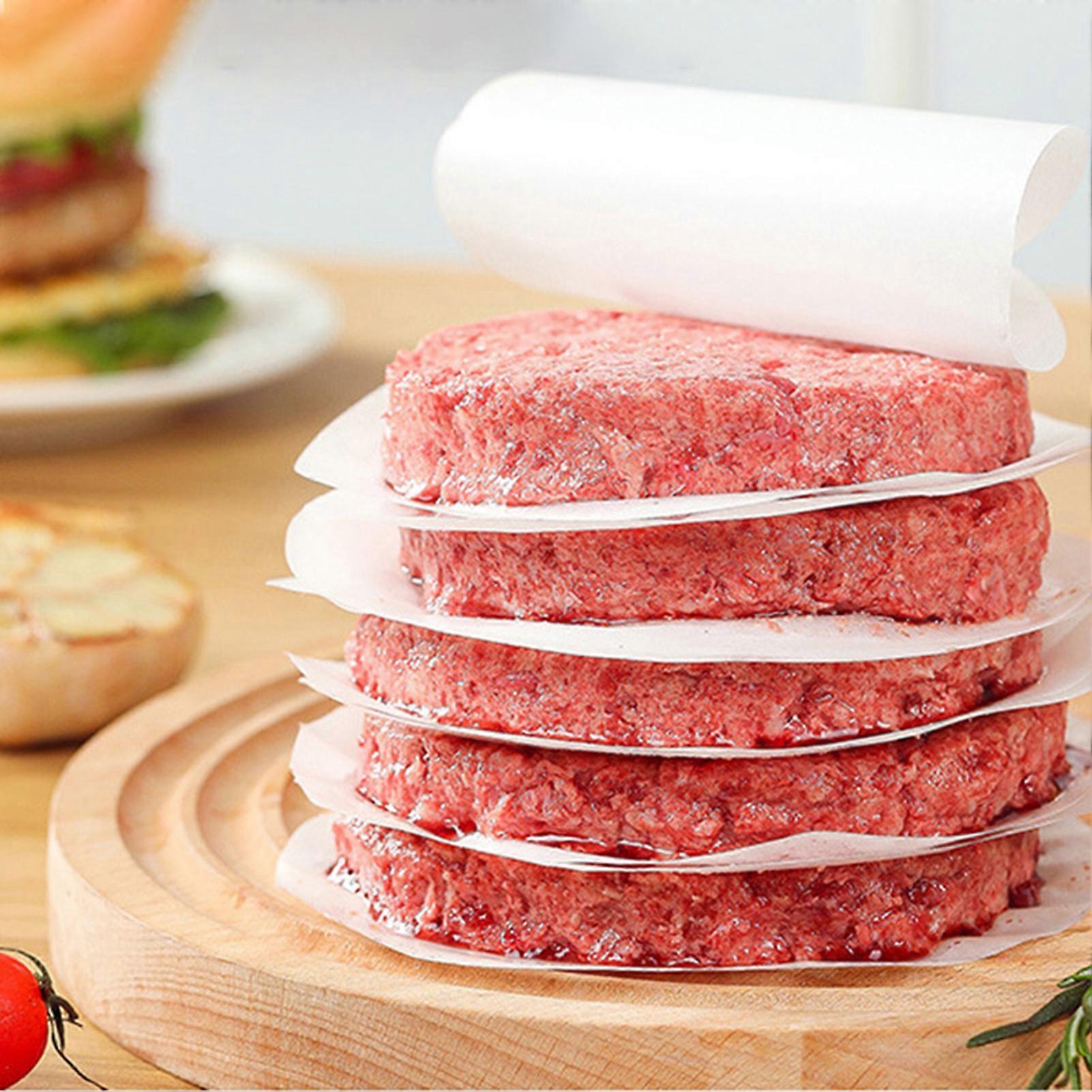 100 Blatt Runde Pergamentpapiere – 15,2 Cm, Antihaft Für Burger Patties & Backen