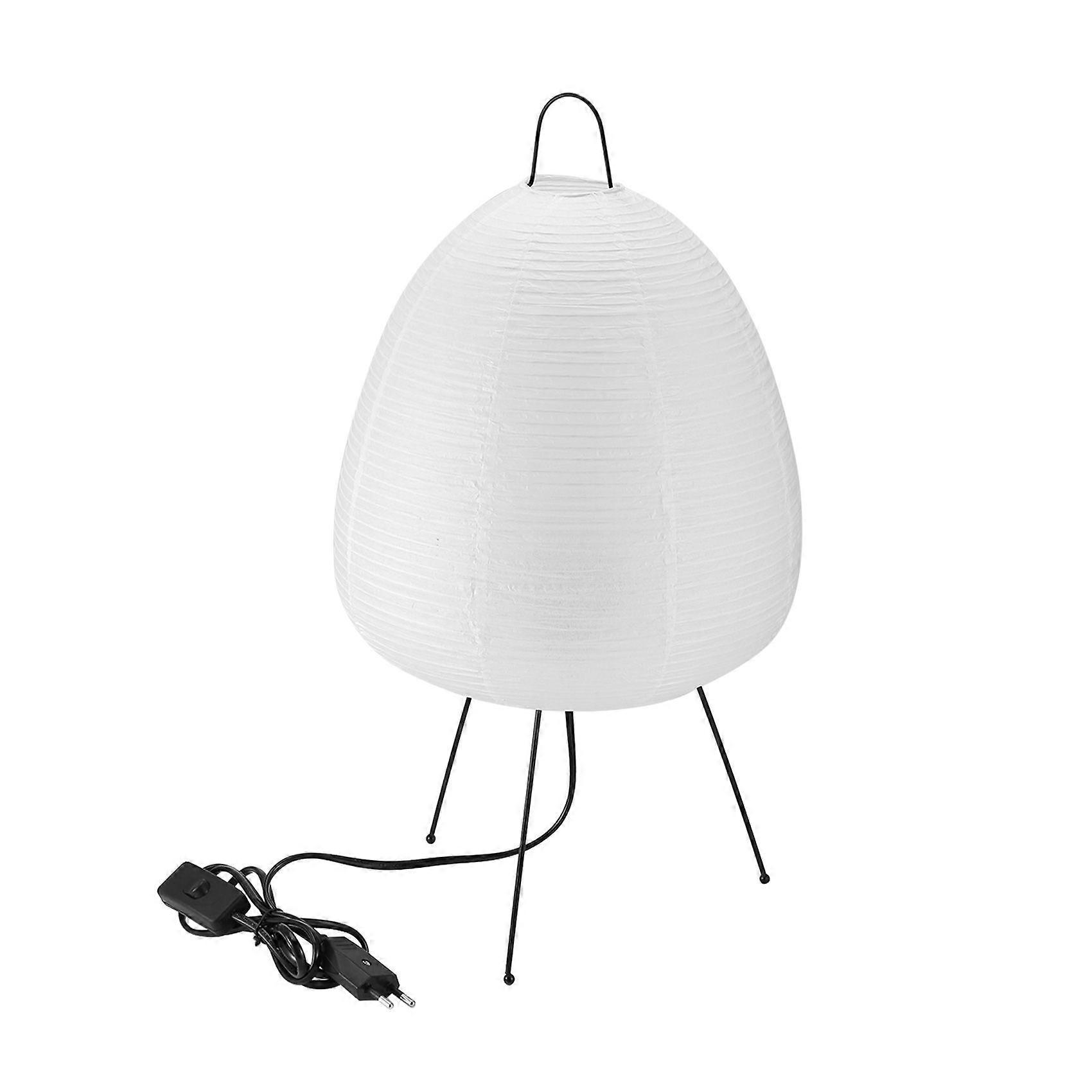 Harmony Illuminated Paper Lamp,Wabi-Sabi Decorative Lamp Rice Paper, Rice Paper Lamp EU Plug