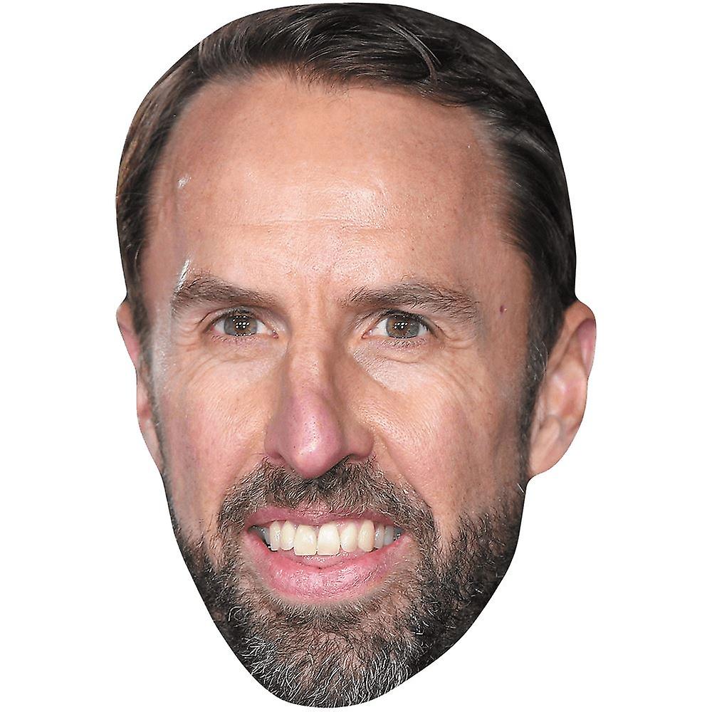 Gareth Southgate (Beard) Celebrity Mask, Flat Card Face