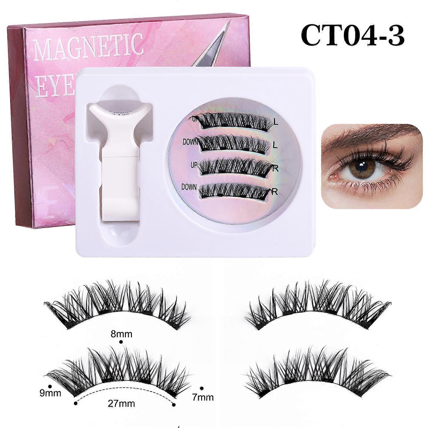 INF Magnetic False Eyelashes with Applicator Model 6