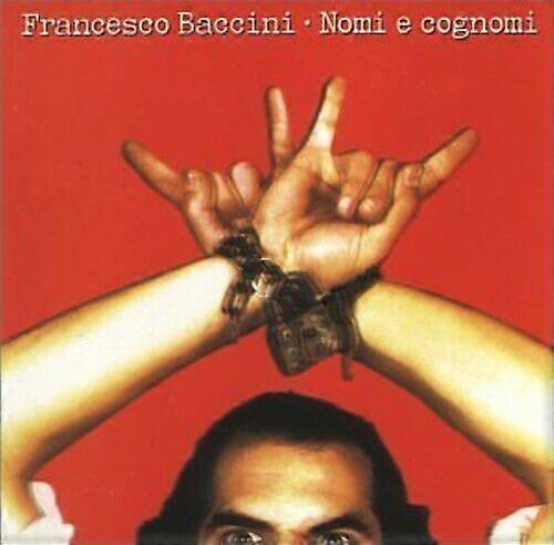 Francesco Baccini Nomi E Cognomi CD