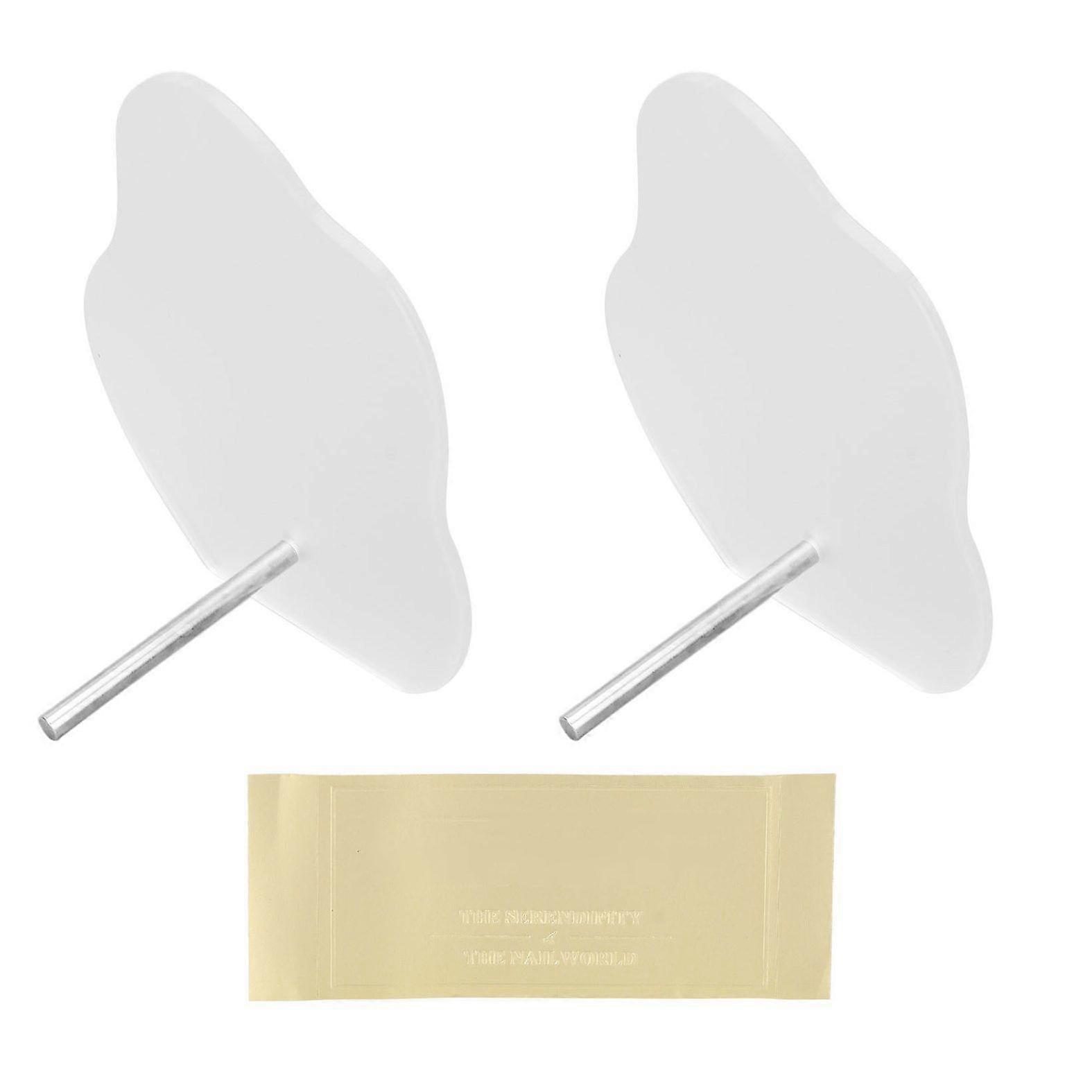 2pcs Acrylic Nail Tip Display Rack - Perfect for Home Nail Salons