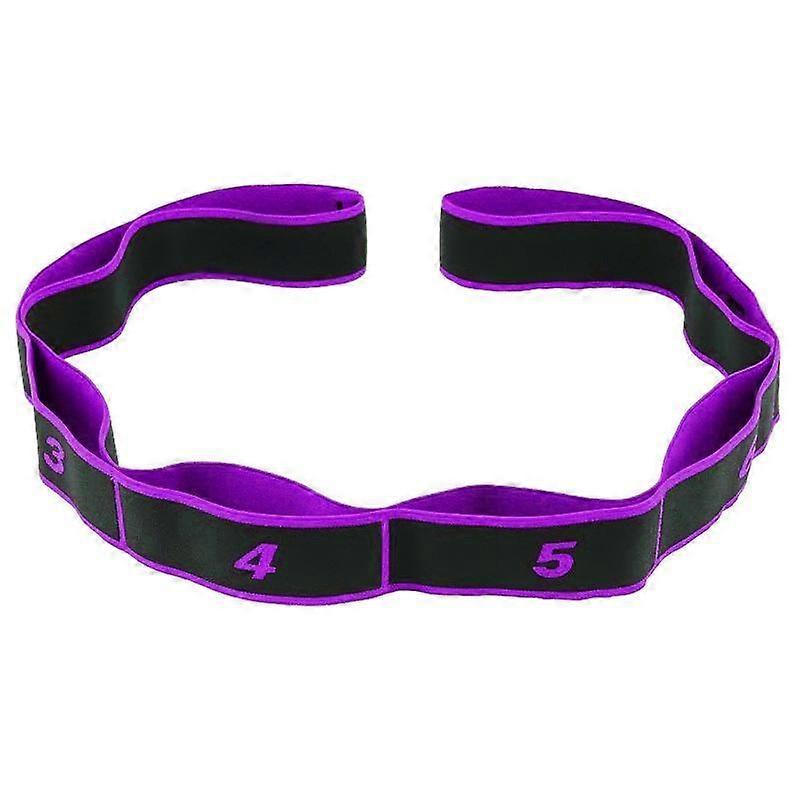 Yoga Pull Strap Belt Polyester Latex Elastic Latin Dance Stretching Band Loop Yoga Pilates GYM Fitness Exercise Resistance Bands