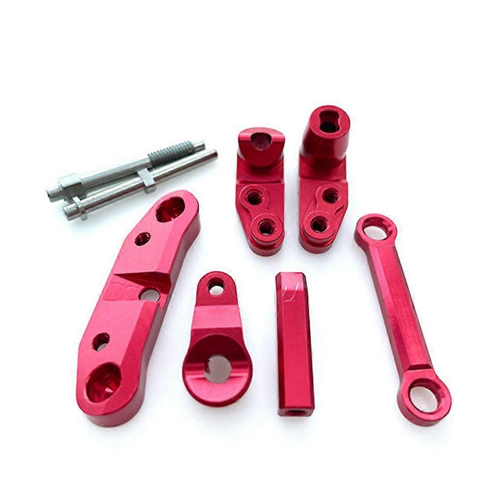 Practical Retrofitting and Upgrading Accessories Suitable for Toy Car Assembly Cultivate Children's Hands-on Ability red