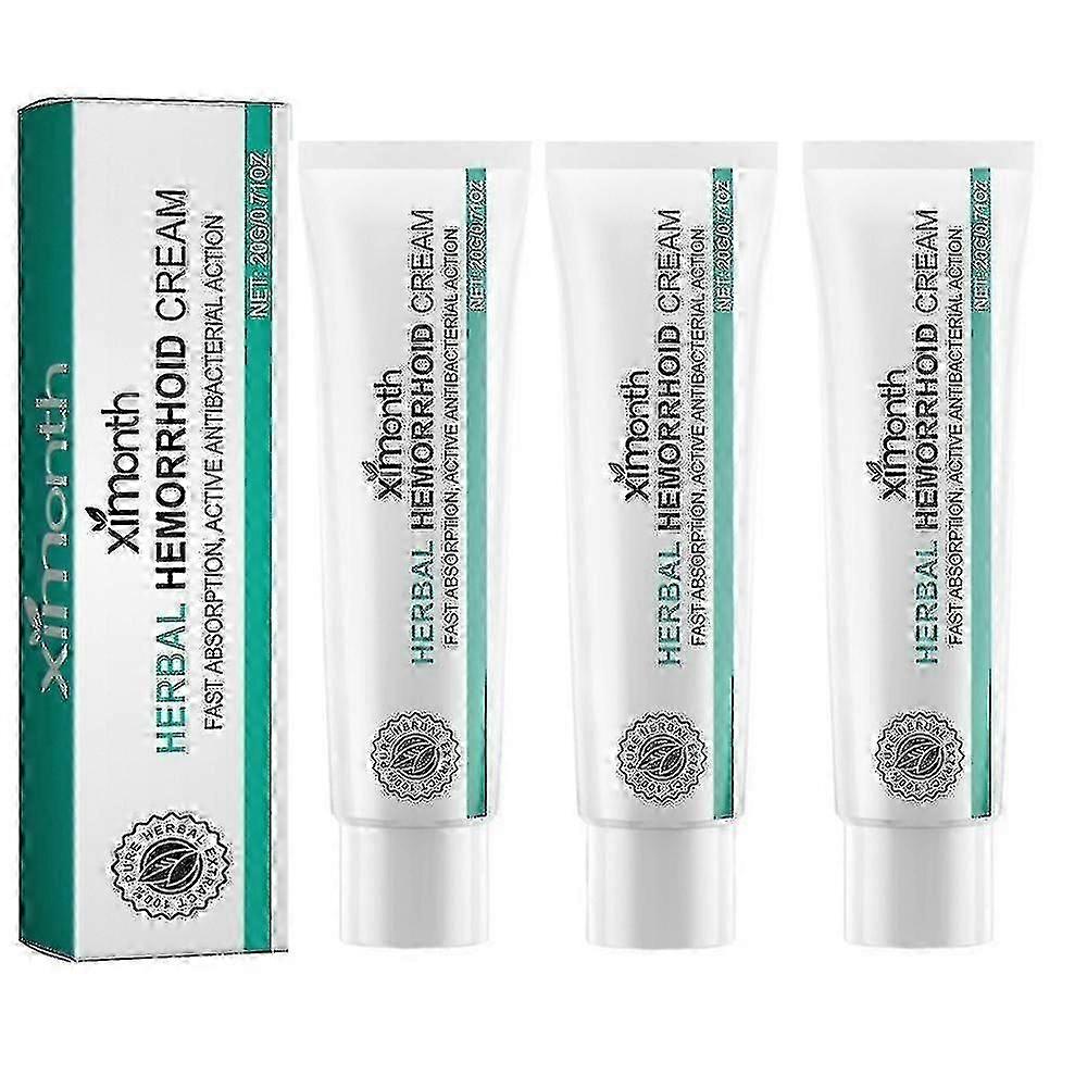 Hemoroide krem for menn og kvinner, behandling, 1-3 stk