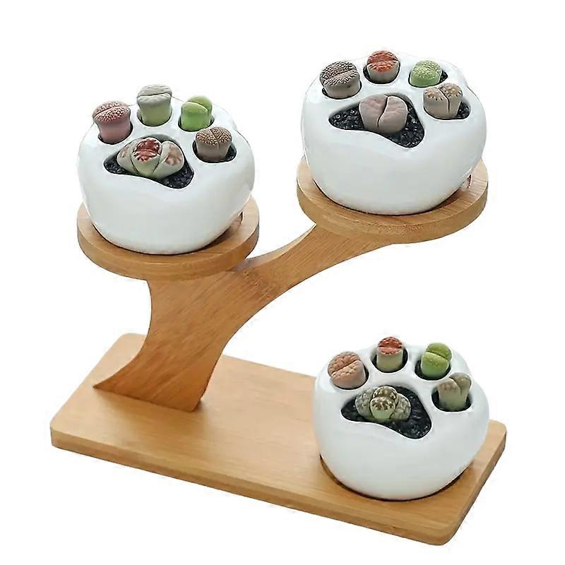 Nnetm Display Your Favorite Blooms In Style With This Freestanding Flower Pot Stand Awo46471