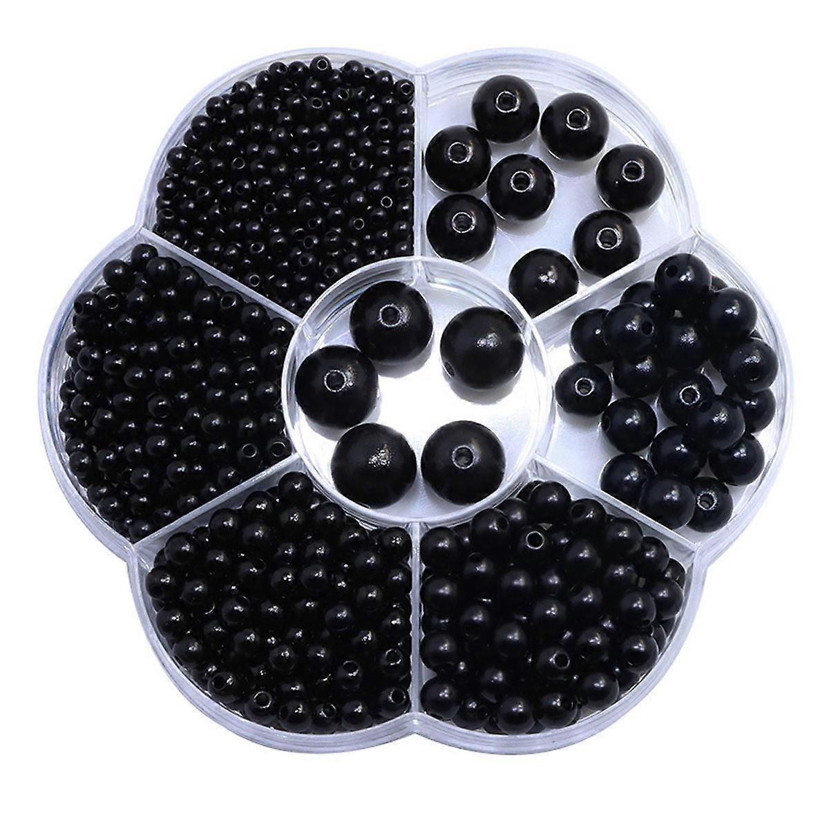 Loose Pearl Beads Flatback Half Pearls Assorted Sizes