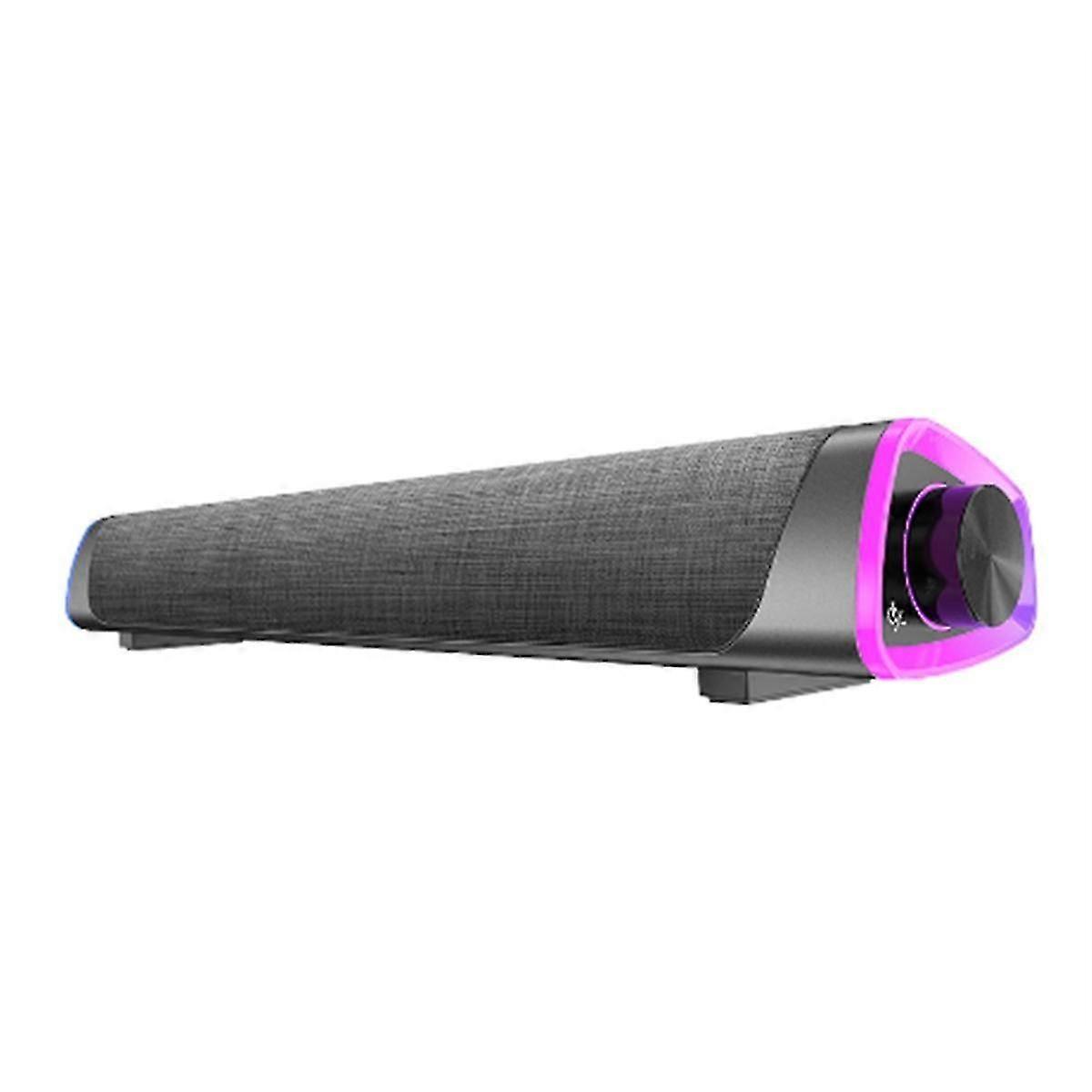 4D Computer Speaker Bar Stereo Sound Subwoofer Bluetooth Speaker for Laptop Notebook PC Music Playe