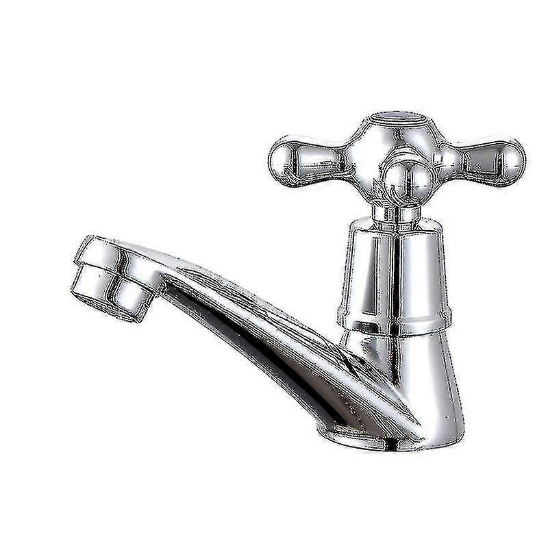 Chrome Single Cold Water Tap for Home Basin Kitchen