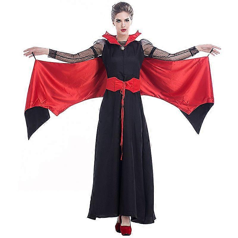 Halloween Vampire Costume Adult Female Personality Wacky Devil Role Play cosplay Bat Costume