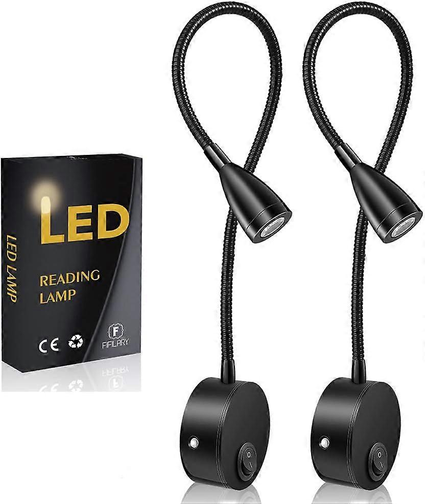 USB-Powered Wall-Mounted Reading Lamp for Bedroom Study Office