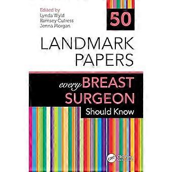 50 Landmark Papers every Breast Surgeon Should Know