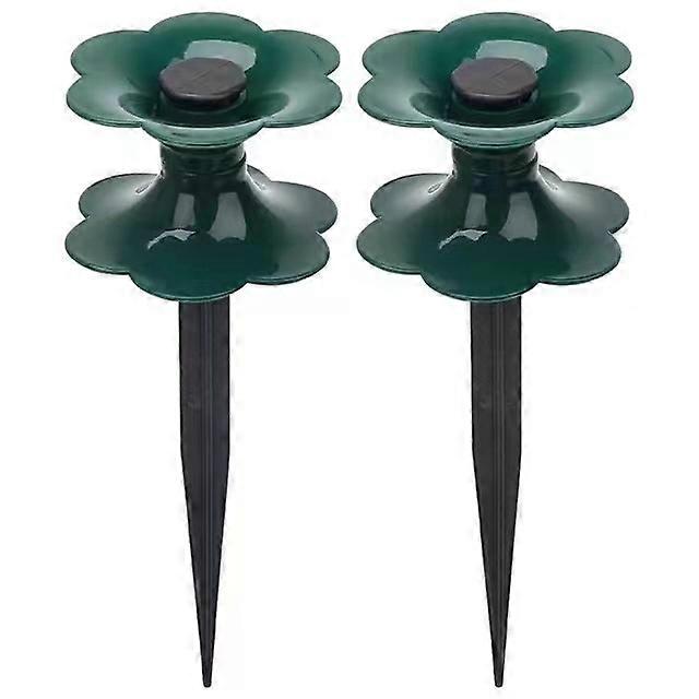 2pcs Hose Guide Reels for Garden Lawn - Durable Water Pipe Wheel with 360° Swivel for Easy Hose Storage