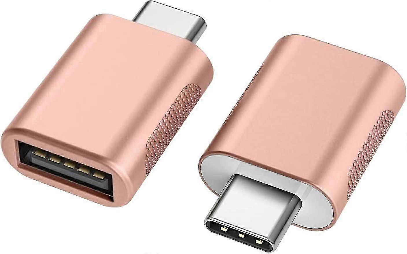 USB C-naar-USB-adapter (2-pack), USB-C-naar-USB 3.0-adapter, USB Type-C-naar-USB-adapter, Thunderbolt 3-naar-USB OTG-adapter
