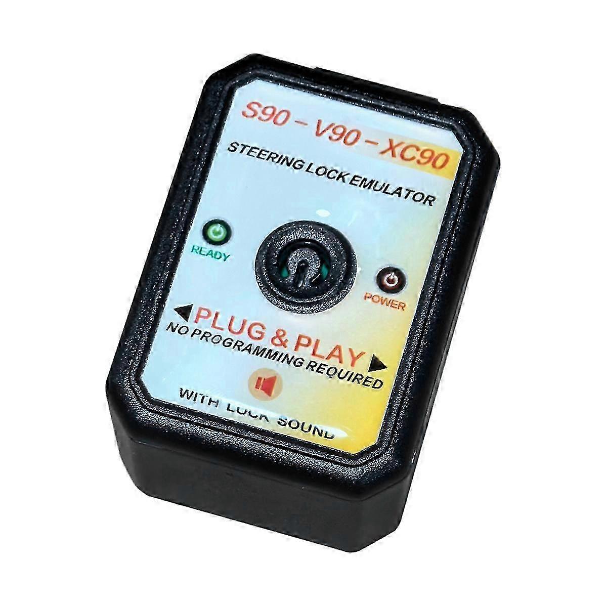 S90 V90 XC90 Steering Lock Simulation Emulator with Authentic Lock Sound No Programming Required