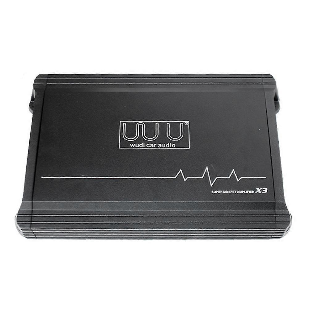 4 Channel Amplifier Car Audio Class AB Car Audio Component Stereo Aluminum Alloy Subwoofer Amplifier