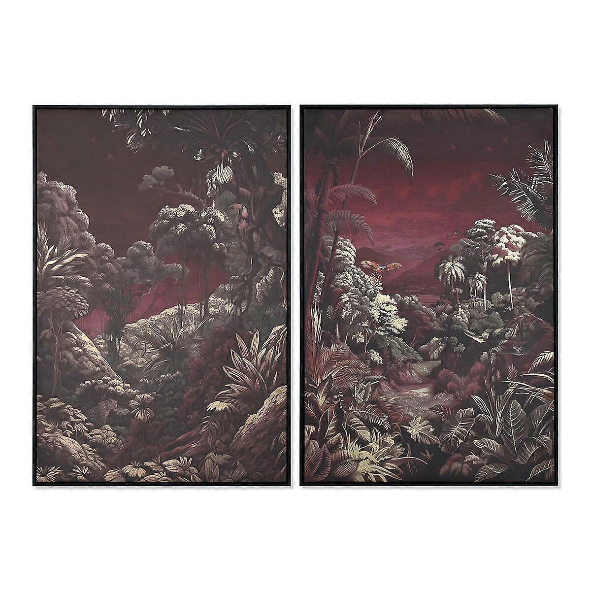 Canvas Home ESPRIT polystyrene Canvas 83 x 4 x 123 cm