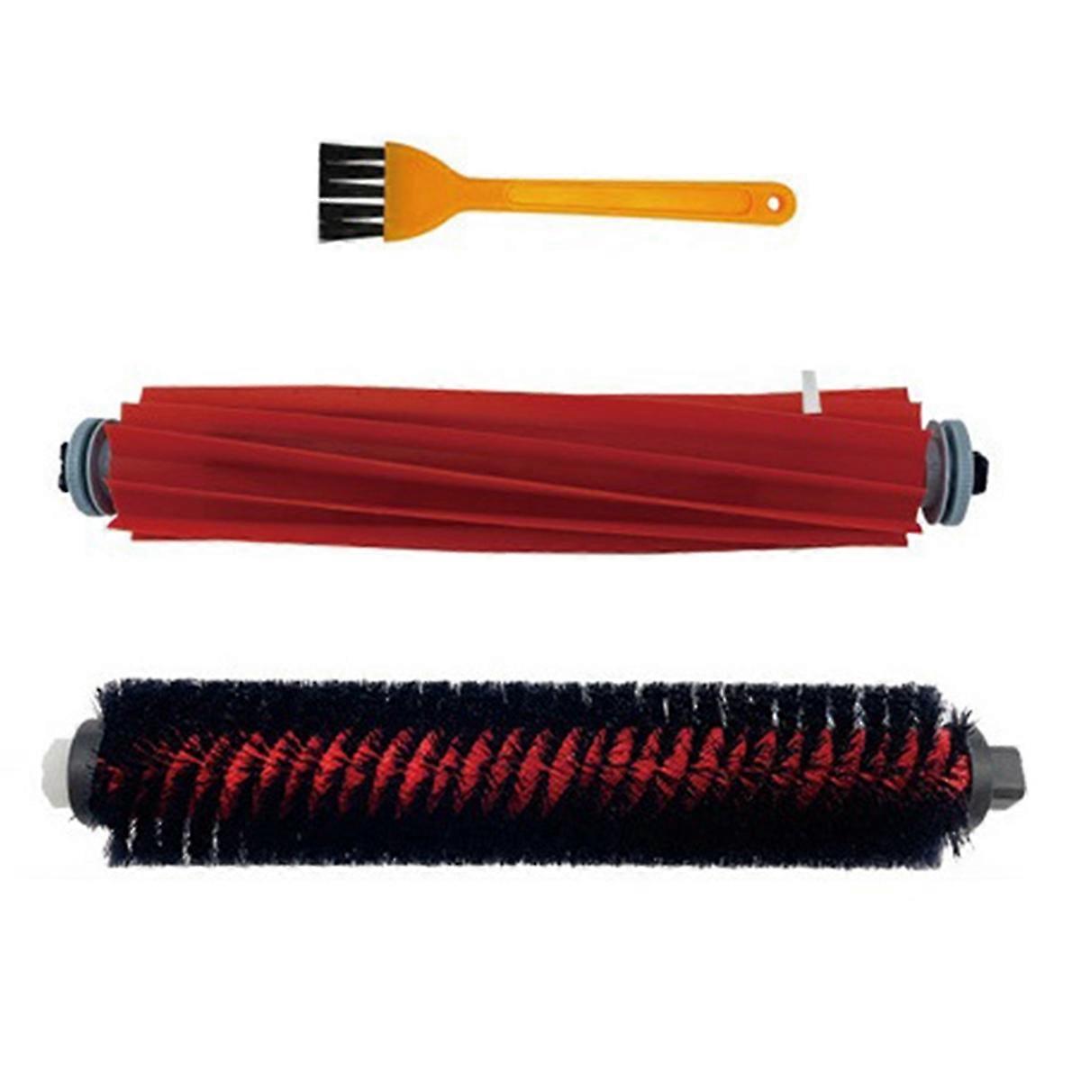 Suitable for Sweeping Robot Accessories Main Brush Replacement Accessories Sweeping Machine with Cleaning Brush