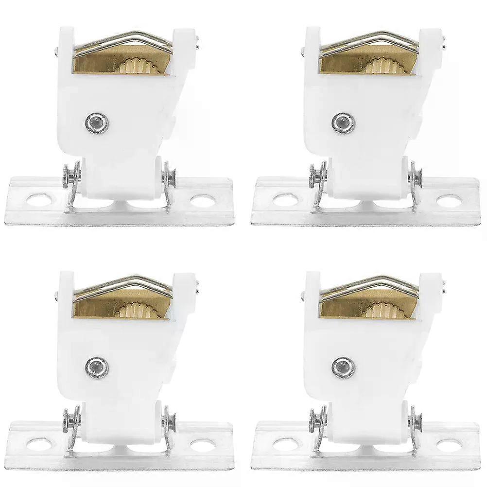 4 Pcs Curtain Cord Lock Window Blinds Accessories Roman Shade Parts Pulley Lock Fastener Vertical Blind Components Decorative
