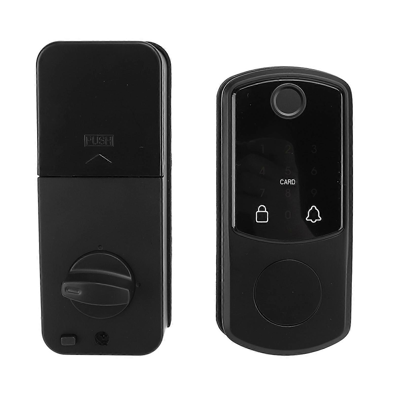 Smart Lock with Keypad 5 Unlocking Methods Auto Lock Electronic Deadbolt Fingerprint Lock for Home Office Apartment 