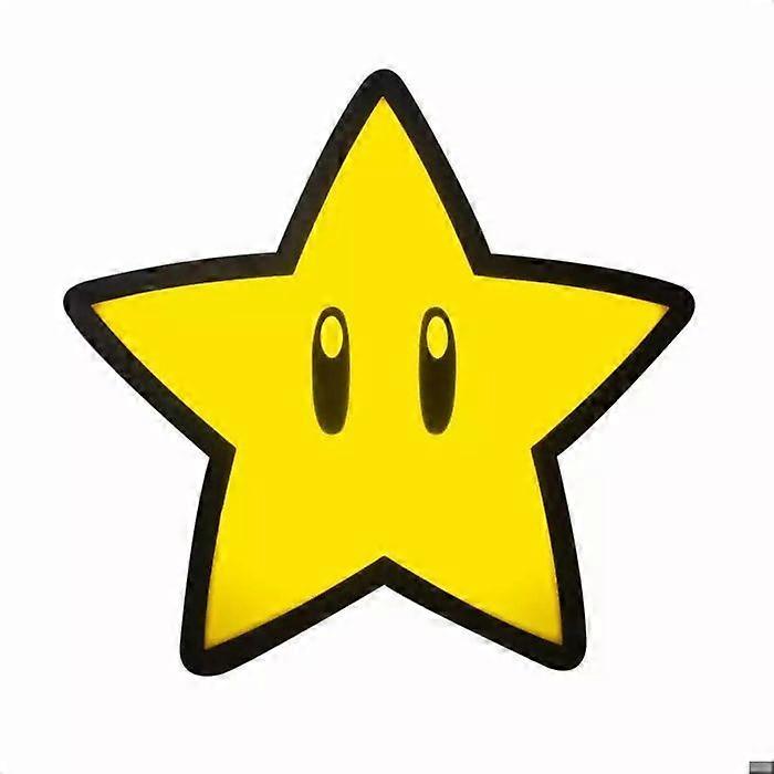 Super Mario Super Star -lamppu - SUPERMARIO - Unisex - Paristot - Yksi koko