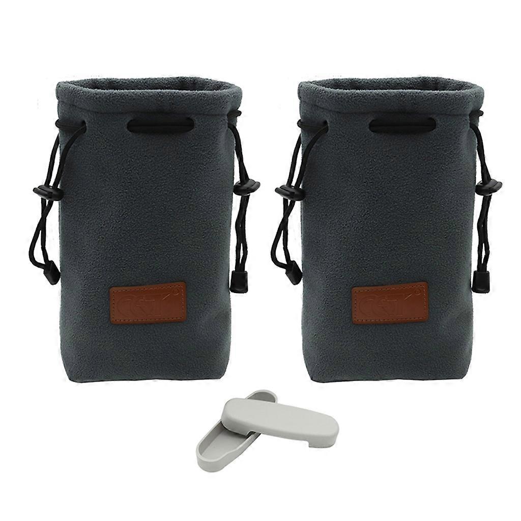 Suitable for Mavic Mini SE/2/1 Drone Body&Remote Control Thickened Flannel Drawstring Bag Waterproof Drawst Pocket Pouch