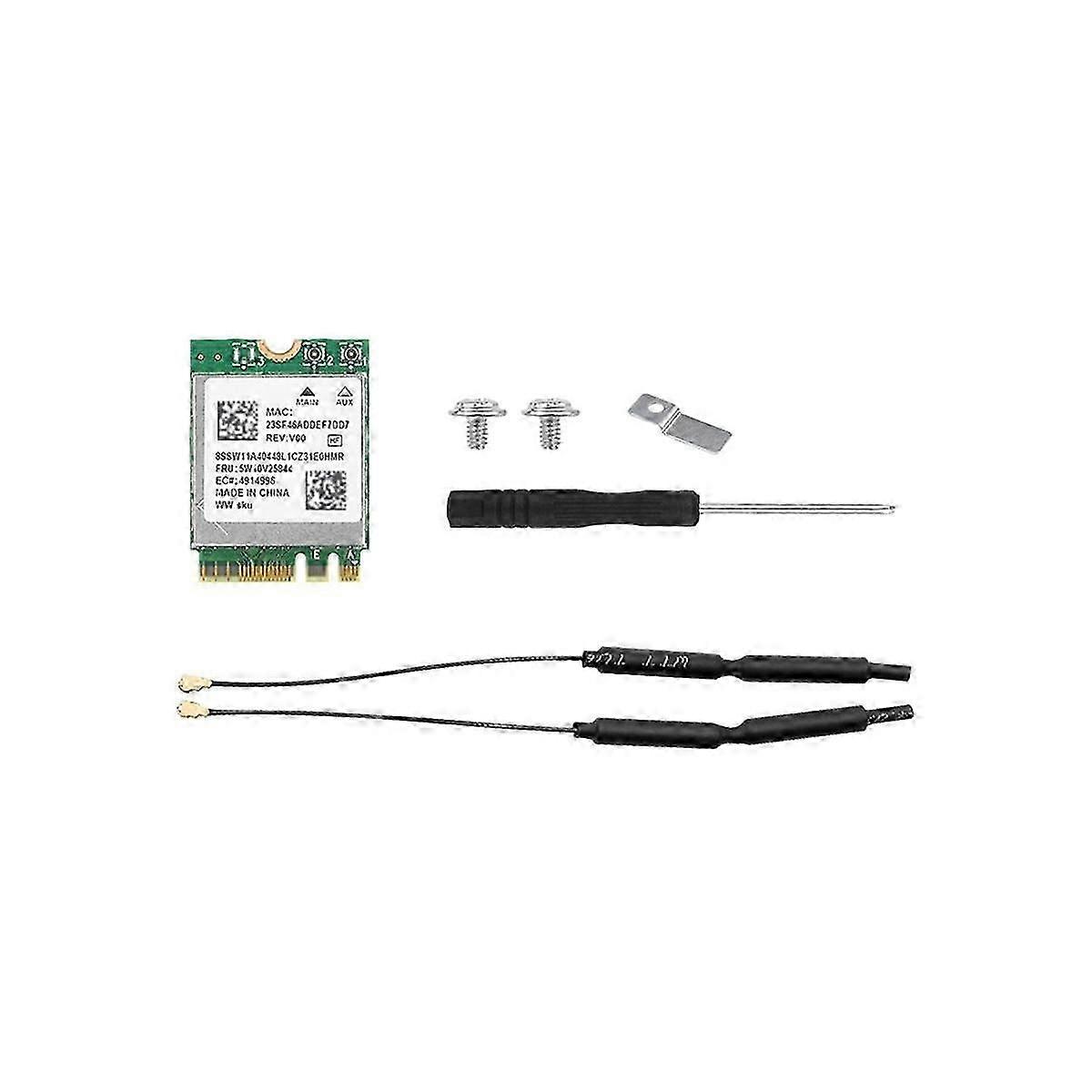 For Orange Pi 5 Plus Wireless Network Card for OPi5 Plus Controller Development Board DualBand Wifi