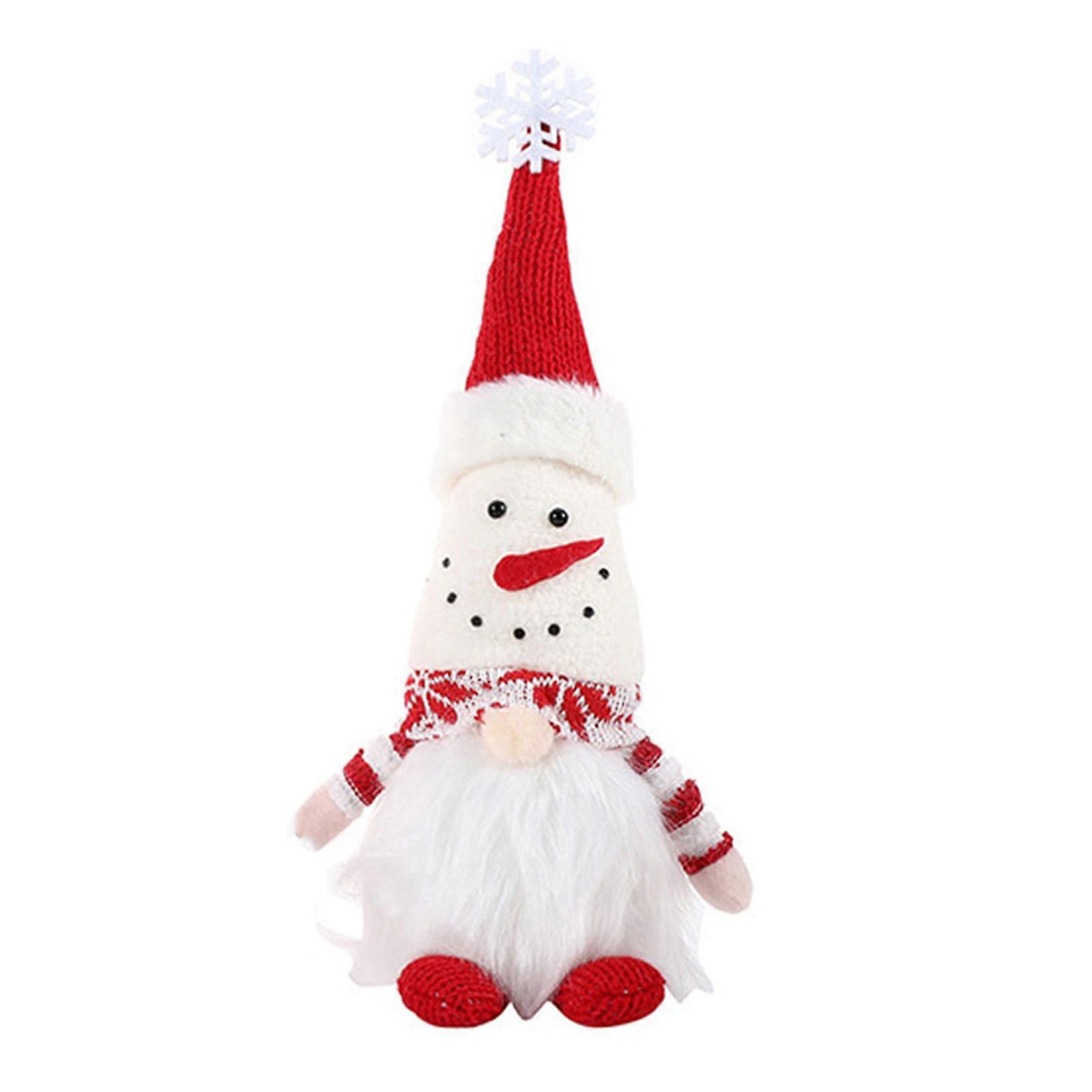 Χριστούγεννα Gnome Χαριτωμένο Elk Santa Hat Στολίδι για κούκλα για δημιουργικό Faceless για κούκλα για το σπίτι Πρωτοχρονιά γενέθλια γάμος P