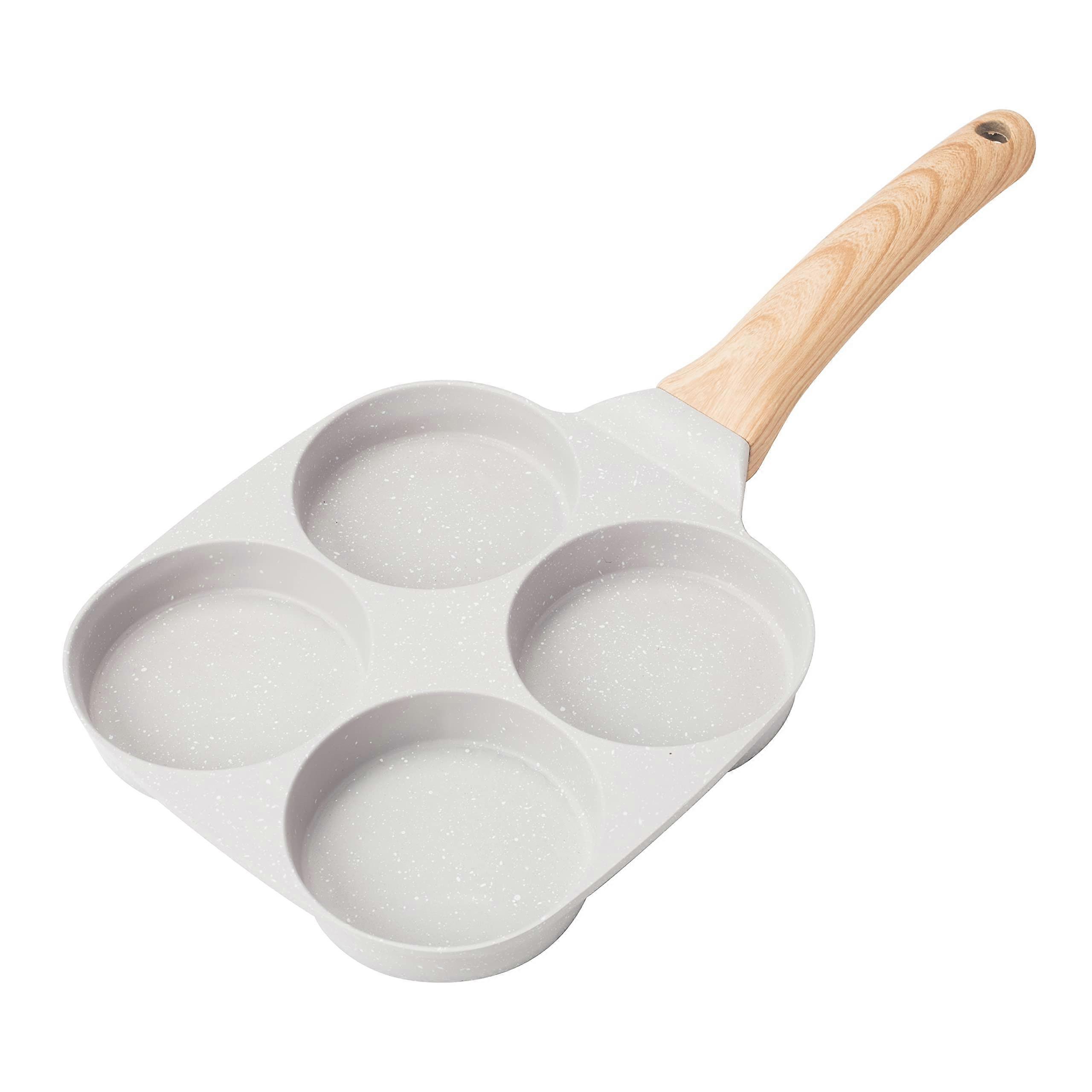 Nonstick Egg Pan for Breakfast Pancake Cooking 4-Cup Size